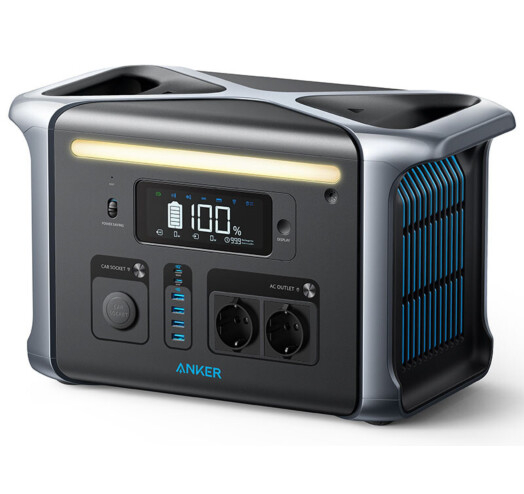 Портативна зарядна станція ANKER 757 1229Wh 1500W Black
