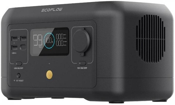 Портативная зарядная станция EcoFlow RIVER mini 210Wh 58333mAh 300W Black