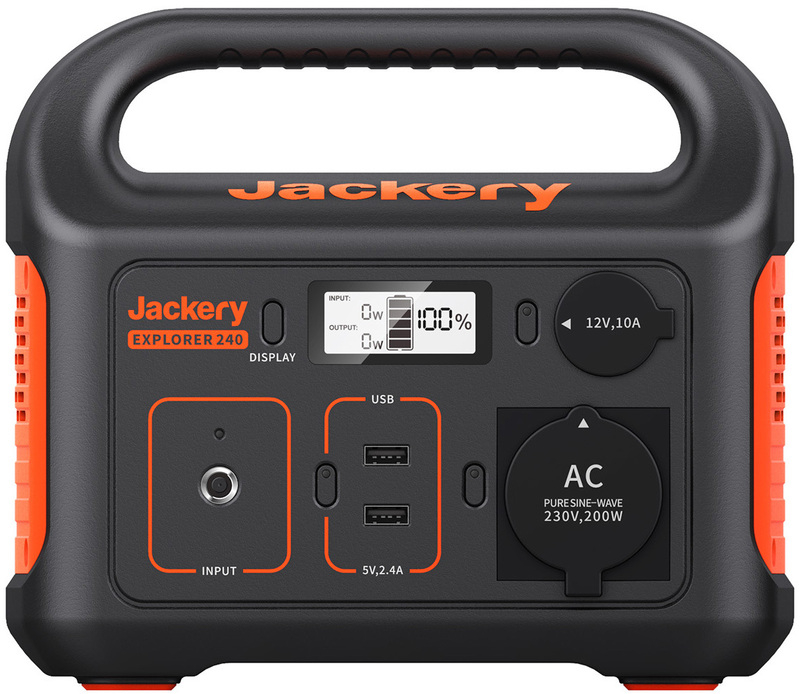 Портативна зарядна станція Jackery Explorer 500EU 518Wh 143889mAh 500W Black