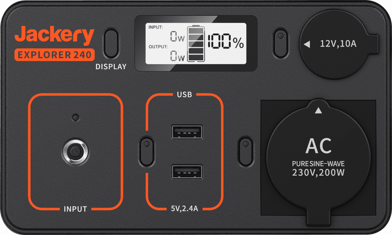 Портативна зарядна станція Jackery Explorer 500EU 518Wh 143889mAh 500W Black