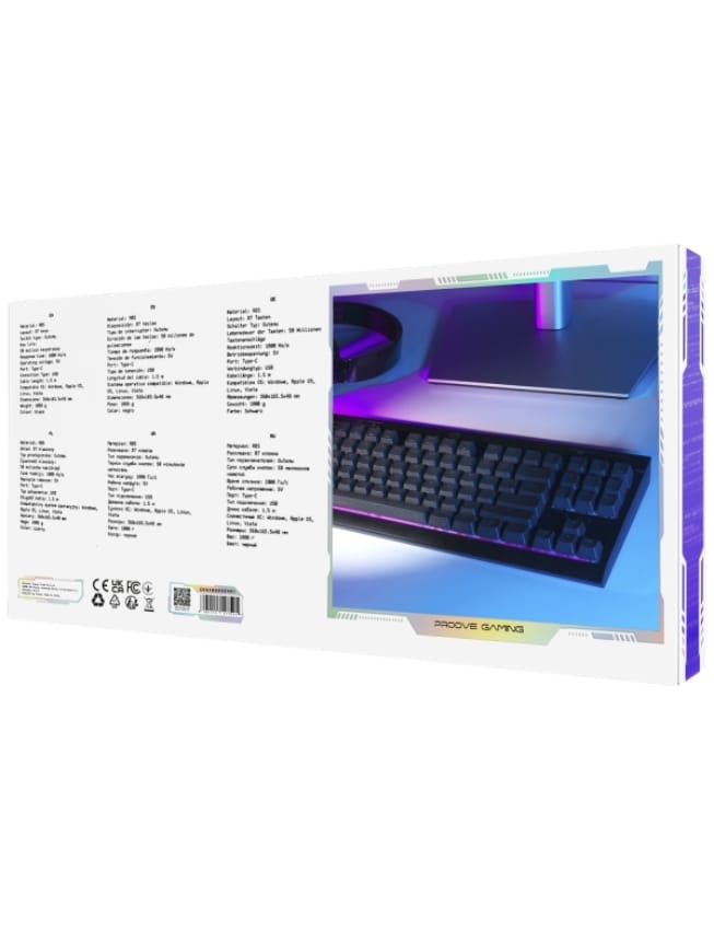 Игровая клавиатура Proove Gaming Sideswap (Black)