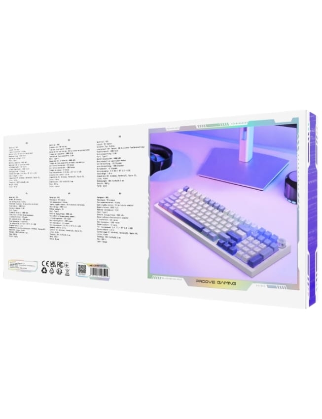 Игровая клавиатура Proove Gaming Slicker (White)
