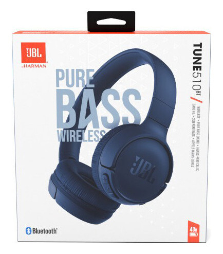 Навушники JBL Tune 510BT Blue (JBLT510BTBLUEU) JBLT510BTBLUEU