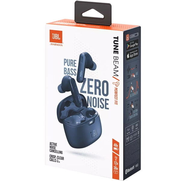 Наушники JBL Tune Beam Blue (JBLTBEAMBLU)