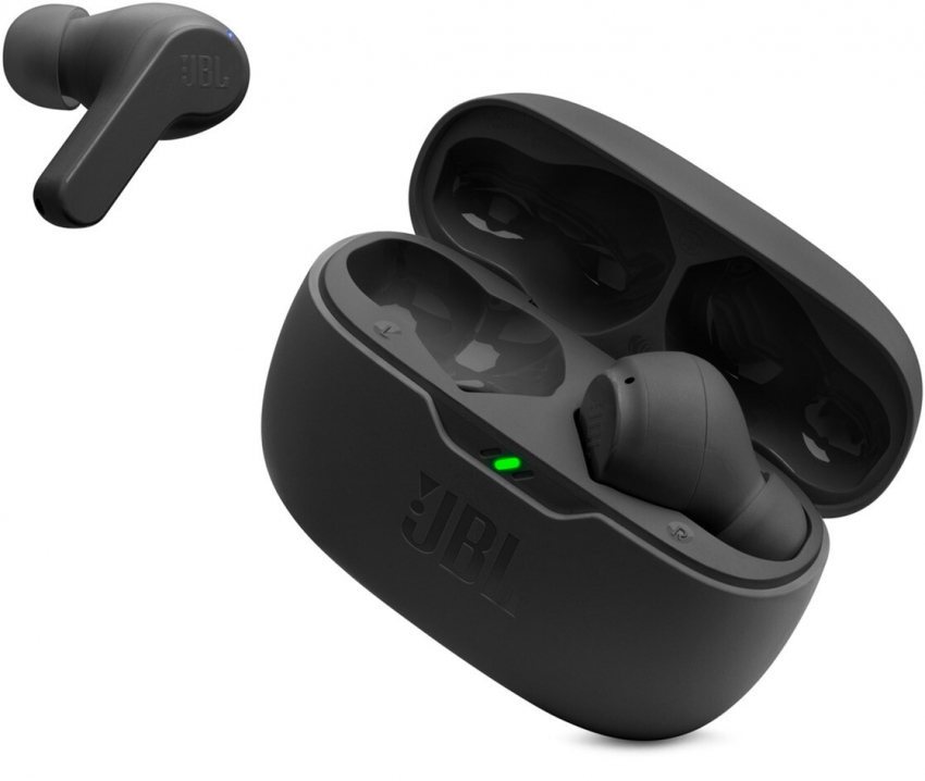 Навушники JBL Wave Beam TWS Black (JBLWBEAMBLK)