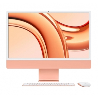Apple iMac 24 with Retina 4.5K, M3, 8RAM, 512Gb, 8CPU/10GPU, Orange (Z19S) 2023