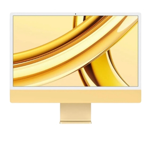 Apple Apple iMac 24 with Retina 4.5K, M3, 8RAM, 256Gb, 8CPU/10GPU, Yellow (Z19F) 2023