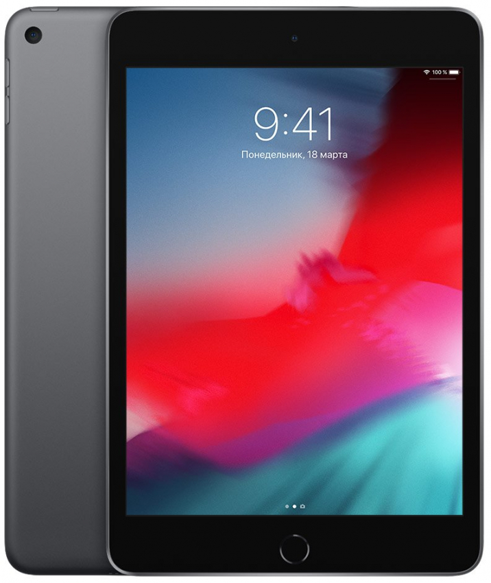 Планшет Apple iPad mini 5, Wi-Fi, 64Gb, Space Gray (MUQW2) 2019