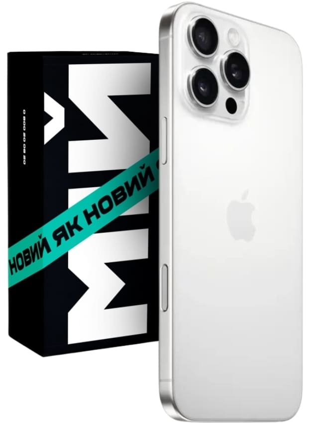 Apple iPhone 16 Pro 128Gb White Titanium (як новий)