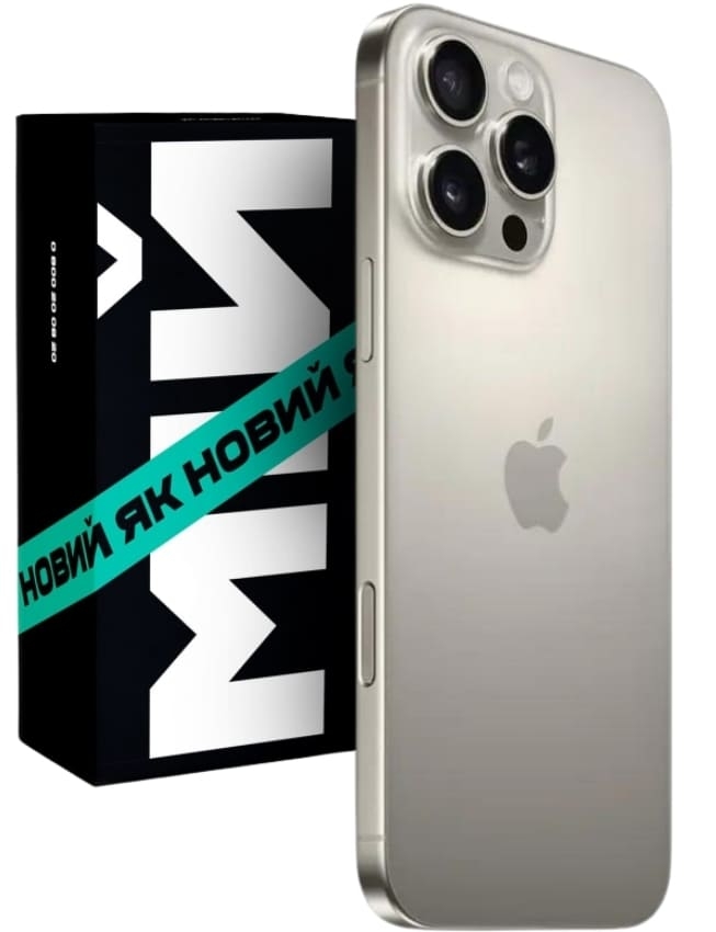 Apple iPhone 16 Pro Max 512Gb Natural Titanium eSIM (як новий)