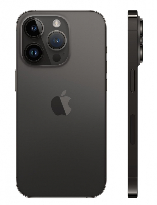 Apple iPhone 14 Pro 512Gb Space Black (MQ1M3)
