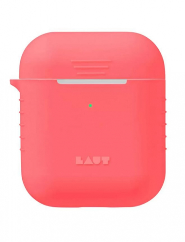 Чохол LAUT POD Neon Protective Case for AirPods Electric Coral