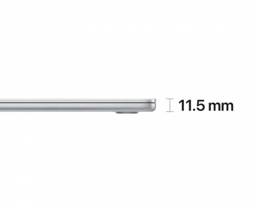 Apple MacBook Air 15, M2, 8RAM, 256Gb, 8CPU/10GPU Silver (MQKR3) 2023