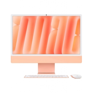 Apple iMac 24 with Retina 4.5K, M4, 16RAM, 256Gb, 10CPU/10GPU, Orange (MWV83) 2024