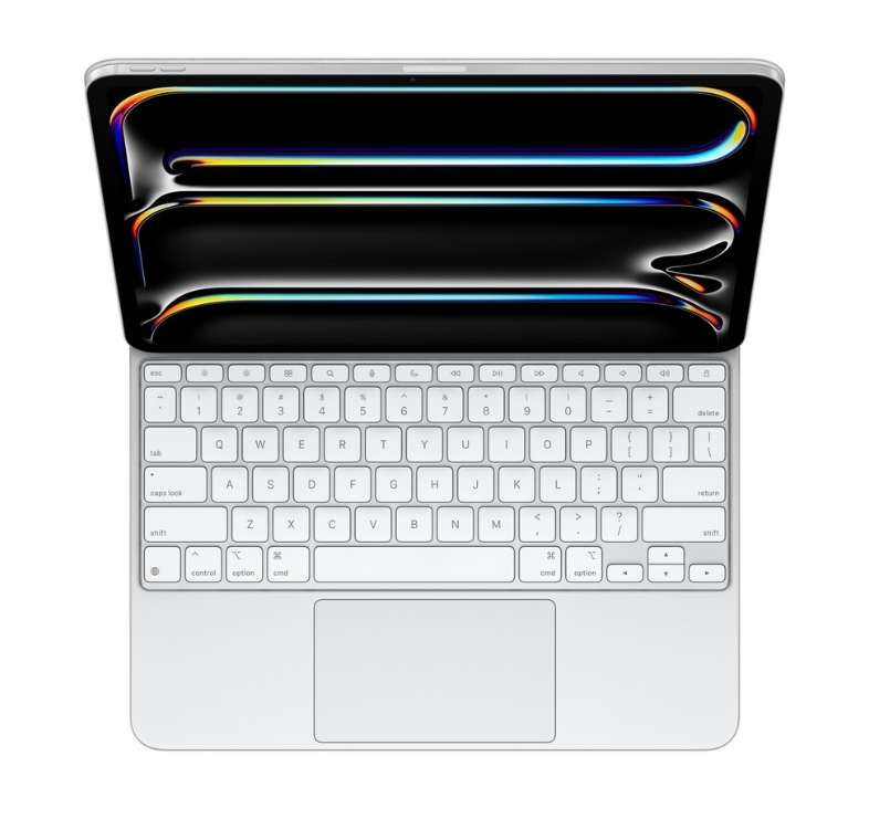 Клавіатура Magic Keyboard for iPad Pro 13 (M4) (White) (MWR43)