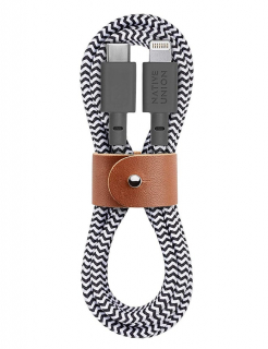 Native Union Belt Cable USB-C to Lightning Zebra (1.2 m)