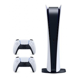Б/у ігрова консоль Sony PlayStation 5 (Digital Edition) + геймад Dualsense(White)