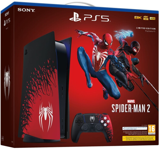 Ігрова консоль Sony PlayStation 5 Blue-Ray Marvel`s Spider-Man 2 Limited Edition Bundle