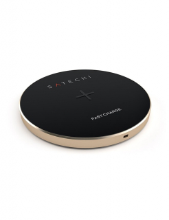 Бездротова зарядка Satechi Wireless Charging Pad Gold