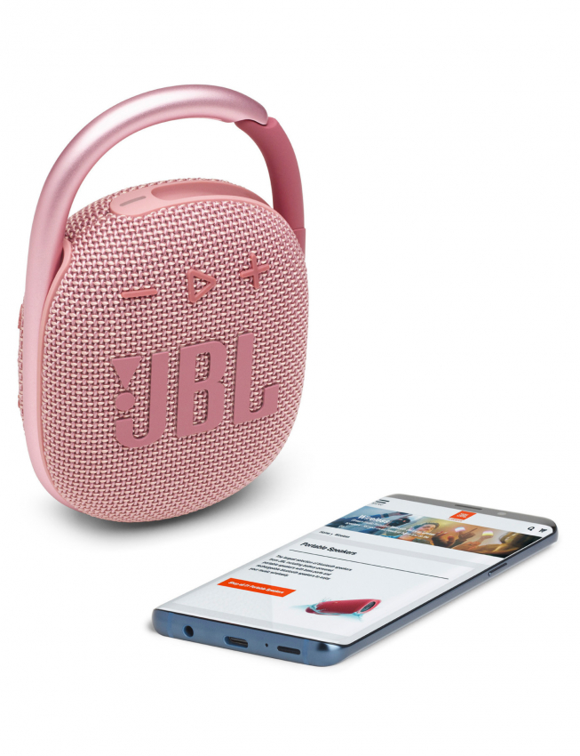 JBL Clip 4 Pink (JBLCLIP4PINK)