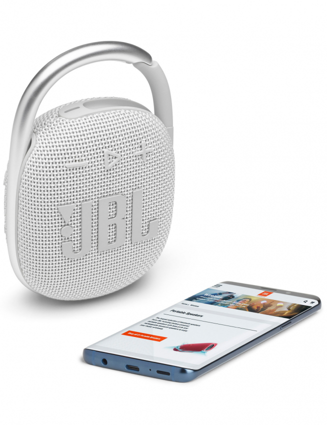 JBL JBL Clip 4 White (JBLCLIP4WHT)