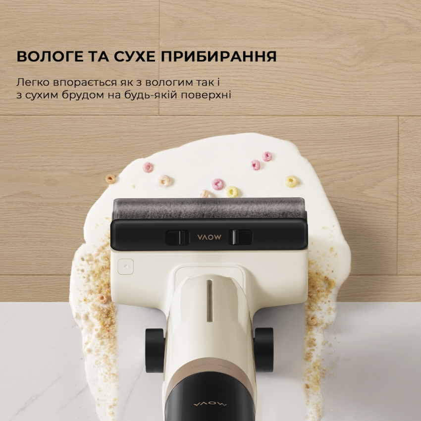 Акумуляторний миючий пилосос Dreame Mova K30 Mix (HMV24A)