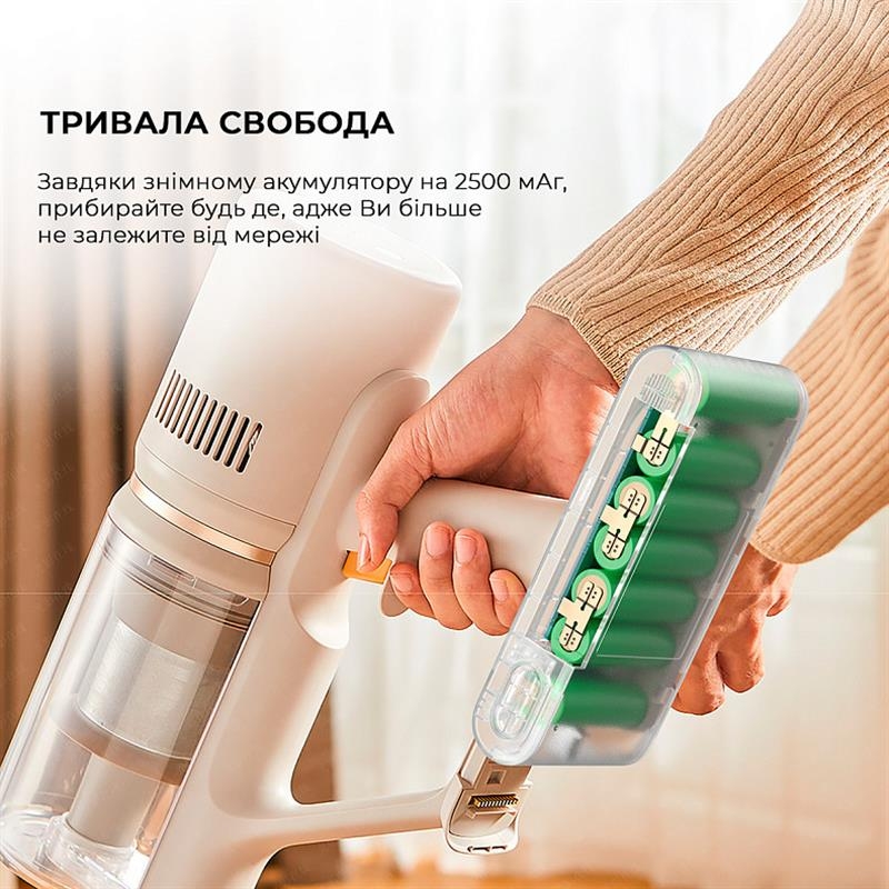 Акумуляторний пилосос Dreame Cordless Vacuum Cleaner U20 (VPV11A)