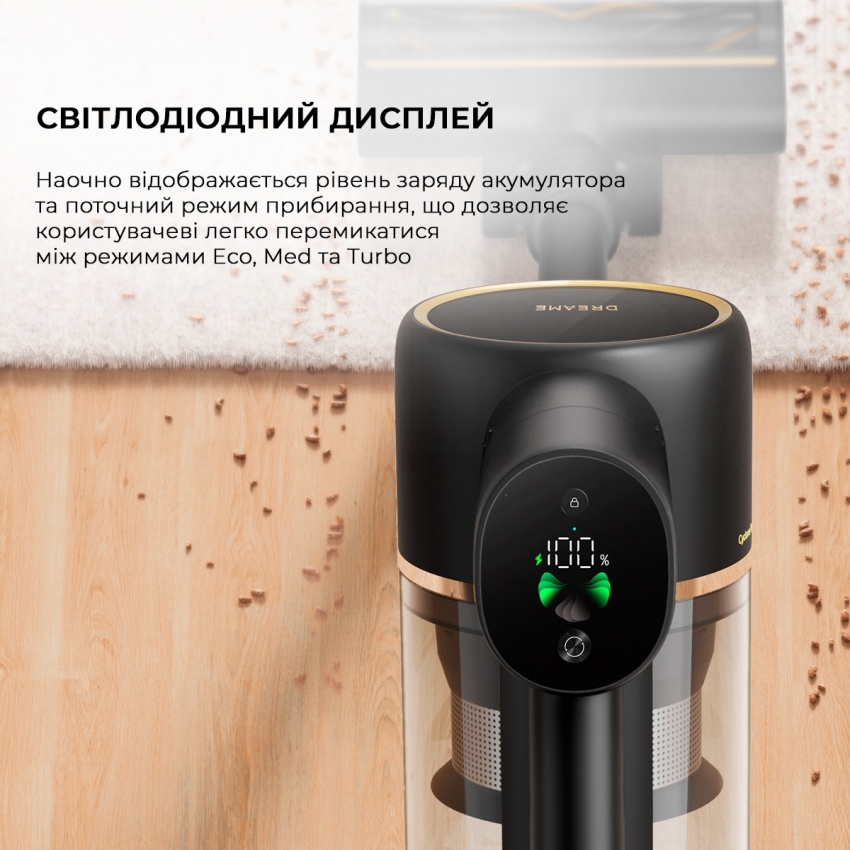 Акумуляторний пилосос Dreame R10 Pro Aqua (VZV15A)