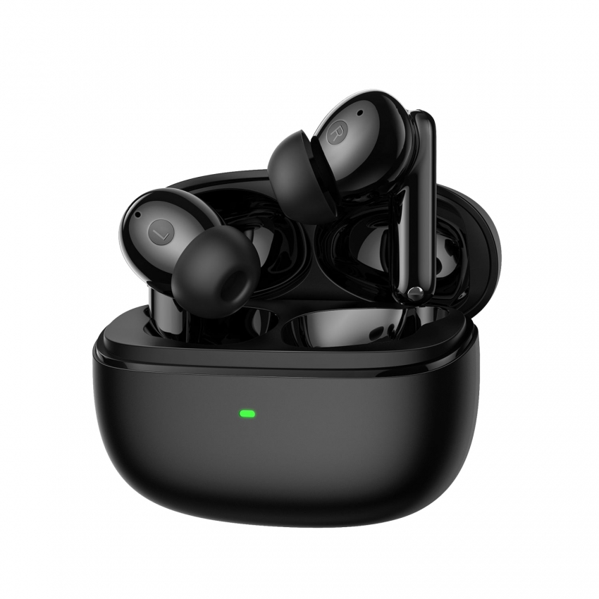 Бездротова гарнiтура Hator Hyреrpunk Truepods Hybrid ANC (Black)