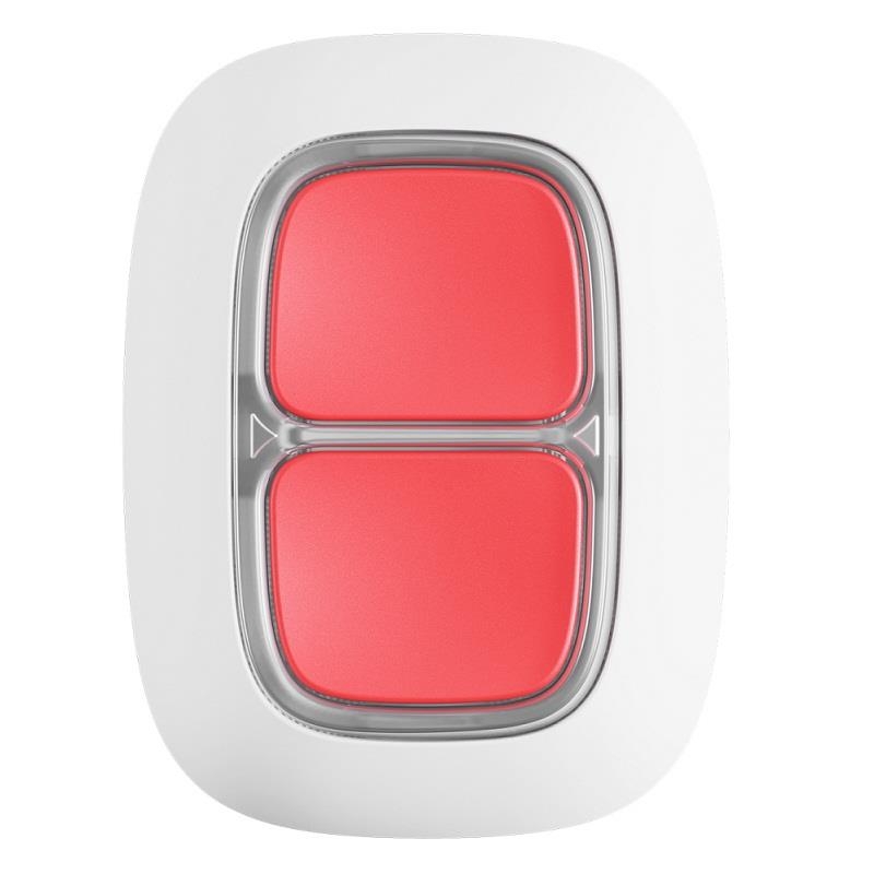 Екстрена кнопка Ajax DoubleButton (White)