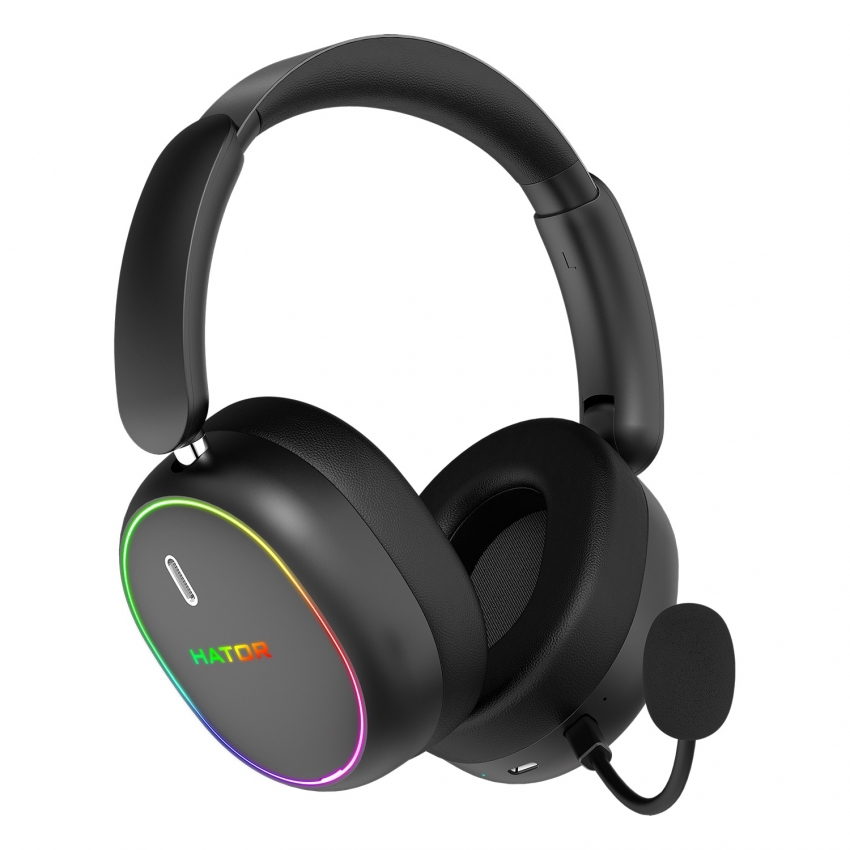 Бездротова гарнiтура Hator Phoenix 2 Wireless (Black)