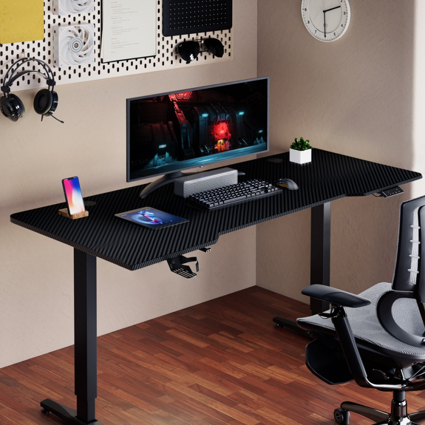 Геймерский стол 1stPlayer Moto-E 1660 (Black)
