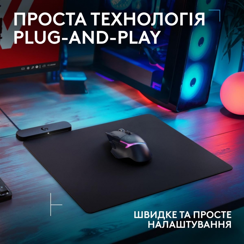 Ігрова поверхня Logitech G PowerPlay 2 (Black)