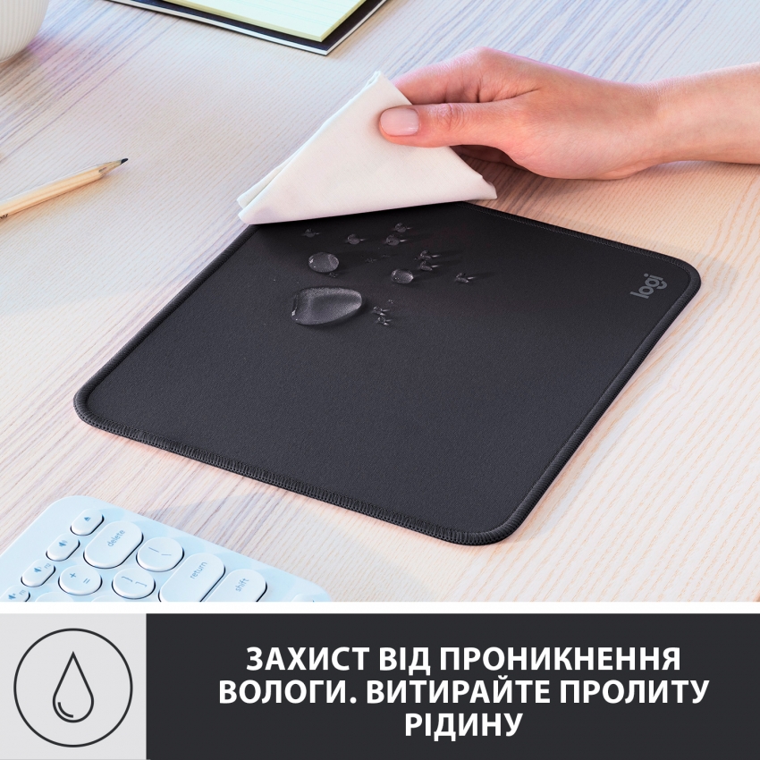 Ігрова поверхня Logitech Mouse Pad Studio (Graphite)
