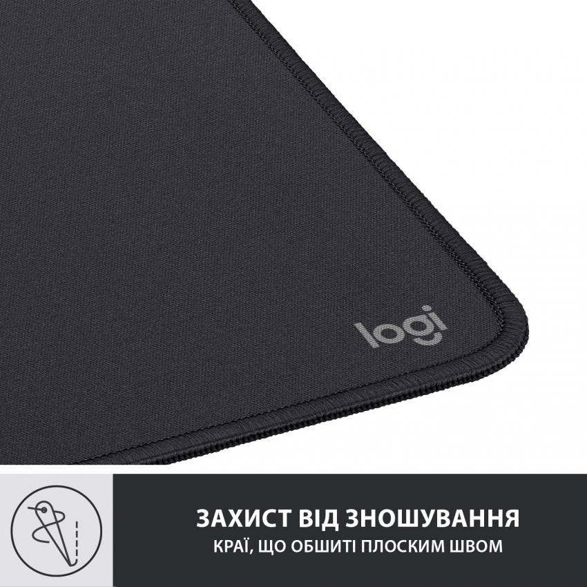Ігрова поверхня Logitech Mouse Pad Studio (Graphite)