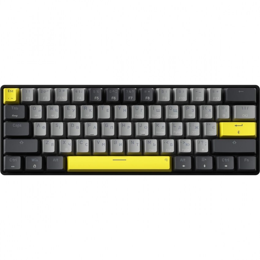 Клавиатура беспроводная GamePro MK130G Pro Outemu Red Switch Hot-Swap RGB (Black)