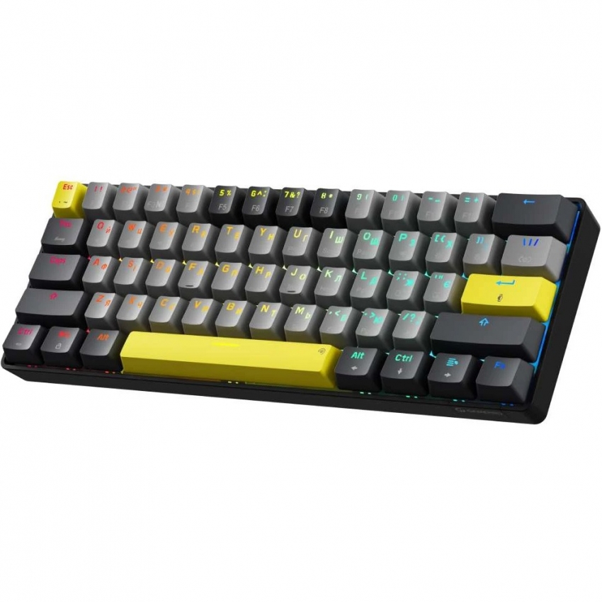 Клавиатура беспроводная GamePro MK130G Pro Outemu Red Switch Hot-Swap RGB (Black)