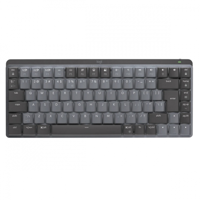 Клавіатура бездротова Logitech MX Mechanical Mini Minimalist (Graphite)