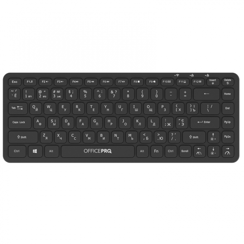 Клавіатура бездротова OfficePro SK790B (Black)
