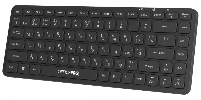 Клавіатура бездротова OfficePro SK790B (Black)