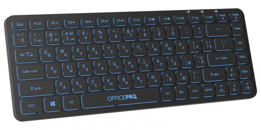 Клавіатура бездротова OfficePro SK790B (Black)