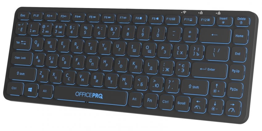 Клавіатура бездротова OfficePro SK790B (Black)