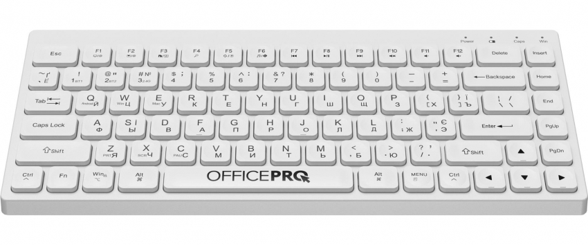 Клавиатура беспроводная OfficePro SK955W (White)