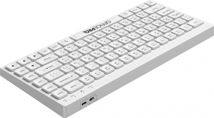 Клавиатура беспроводная OfficePro SK955W (White)