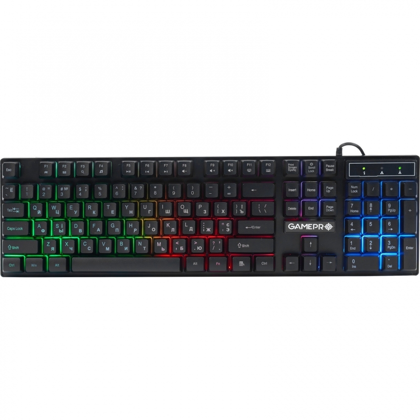 Клавіатура GamePro GK296 RGB (Black)