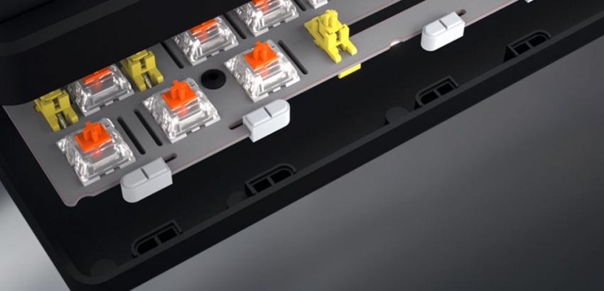 Клавіатура Hator Rockfall 3 Mecha TKL Wireless (Orange Black)