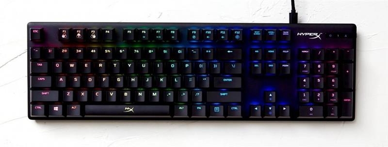 Клавіатура HyperX Alloy Origins Aqua RGB PBT (Black)