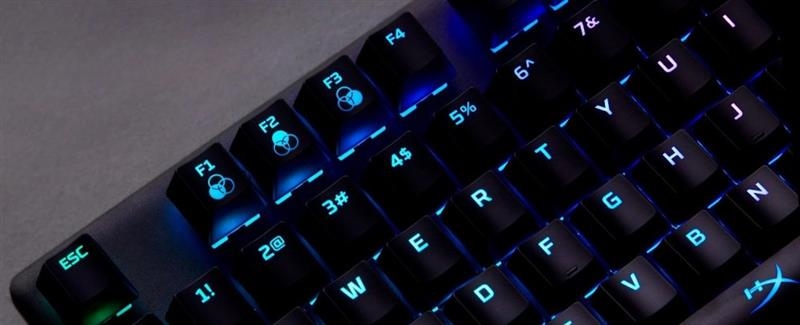 Клавіатура HyperX Alloy Origins Aqua RGB PBT (Black)