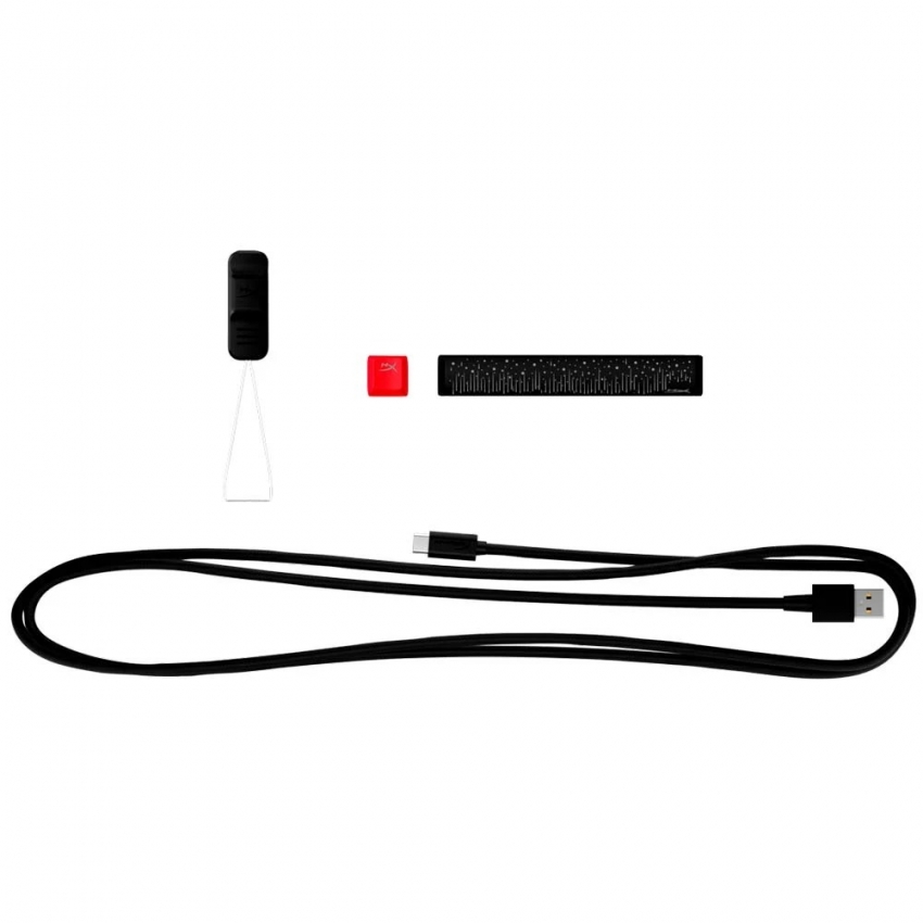 Клавіатура HyperX Alloy Origins Red RGB PBT (Black)