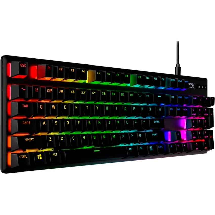 Клавіатура HyperX Alloy Origins Red RGB PBT (Black)